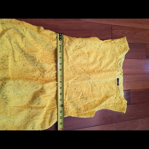 J. Crew Yellow Lace Dress - Picture 5 of 7